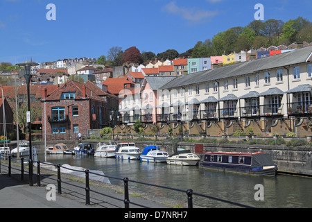 Wharf Pooles Gericht, Hotwells, Bristol, England, Großbritannien, Deutschland, Großbritannien, Europa Stockfoto