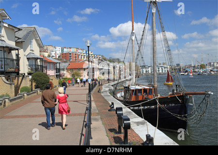 Wharf Pooles Gericht, Hotwells, Bristol, England, Großbritannien, Deutschland, Großbritannien, Europa Stockfoto