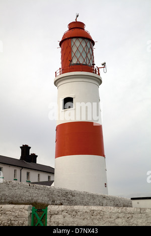 Souter Lighthouse, South Tyneside, UK, Leuchtturm Stockfoto