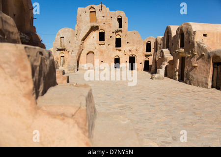 Ksar Ouled Soltane in der Nähe von Tataouine Tunesien Stockfoto