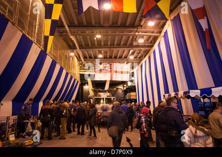 Der Fluss Thames, nr Greenwich, London, UK. 11. Mai 2013. Bildnachweis: Craig Buchanan /Alamy Live-Nachrichten Stockfoto