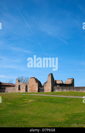 Oradour-Sur-Glane in der Nähe von Limoges in Frankreich. Stockfoto