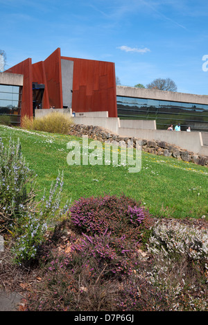 Oradour-Sur-Glane Besucherzentrum in der Nähe von Limoges in Frankreich. Stockfoto