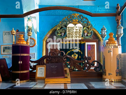 Yosef Caro Synagoge, Safed, Israel Stockfoto