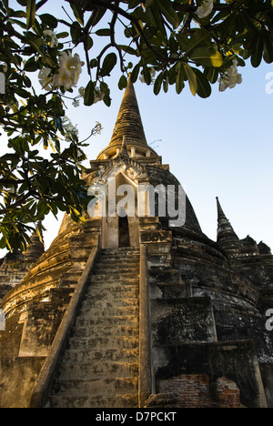 Wat Phra Si Sanphet, Drei Chedi Stockfoto