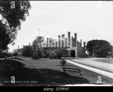 Government House, Sydney Stockfoto