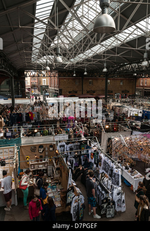 Markthalle am Old Spitalfields Market, Ostlondon. Stockfoto