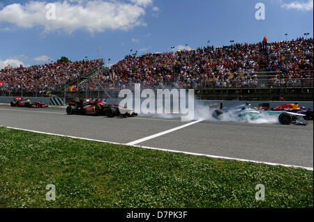 Motorsport: FIA Formel 1 Weltmeisterschaft 2013, Grand Prix von Spanien, Stockfoto