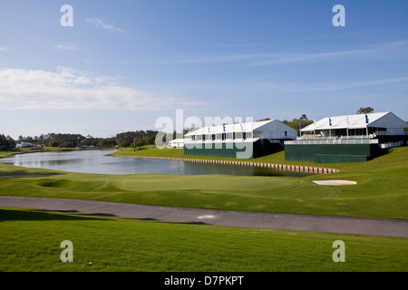 Abgebildet ist der Stadium Course des TPC Sawgrass in Ponte Vedra Beach, Florida Stockfoto