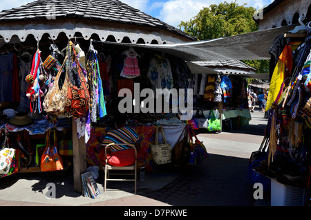 Marktplatz einkaufen in Philipsburg, St.Maarten, Niederländische Antillen Stockfoto