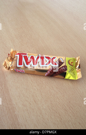 Schokoriegel Twix Stockfoto