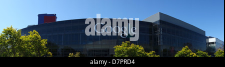 Google-Zentrale in Mountain View, Kalifornien Stockfoto