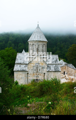 Das 13. Jahrhundert Haghartsin Kloster in Armenien. Stockfoto