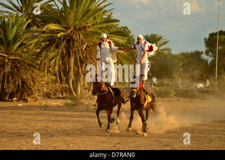 Traditionelle Hochzeit im Al Kantara, Insel Djerba, Tunesien Stockfoto