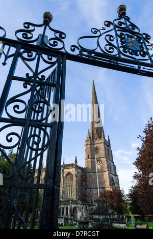 Pfarrkirche St Mary the Virgin und St Mary Magdalen, Tetbury, Gloucestershire - England Stockfoto