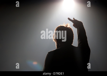 DJ Ferry Corsten am Arbeitsplatz in der Trance Energy Stockfoto