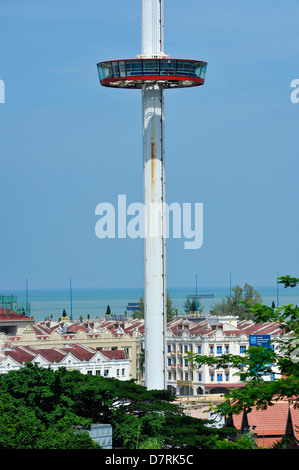 Asien Malaysia Malacca Skylift Stockfoto