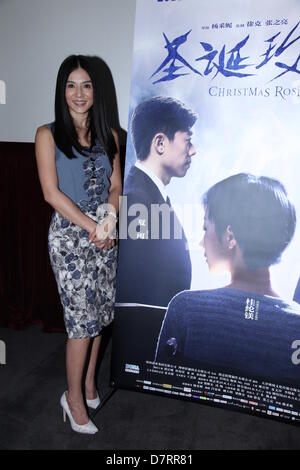 Charlie Yeung auf Pressekonferenz der Christrose in Shanghai, China am Sonntag, 12. Mai 2013. Stockfoto