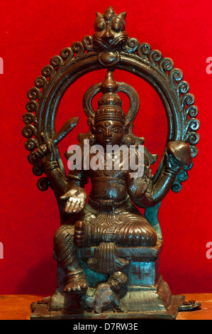Hindu-Gott Shiva steinerne Gottheit Stockfoto