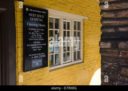 Heilig-Jesus-Spital in Newcastle Upon Tyne Stockfoto