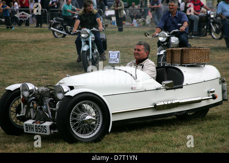 Oldtimer Rallye, Derbsyhire, UK Stockfoto