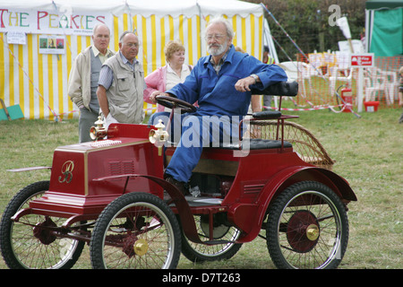 Oldtimer Rallye, Derbsyhire, UK Stockfoto