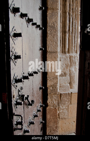Nuestra Sra De La Asunción. Lumbier. Navarra. Spanien Stockfoto