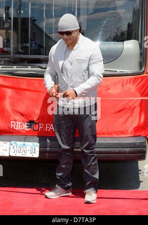 New York, USA. 13. Mai 2013. LL Cool J bei der Pressekonferenz für LL COOL J Gray Line New York Fahrt von Fame Kampagne Photo-Call, Pier 78, New York, NY 13. Mai 2013. Foto von: Derek Sturm/Everett Collection/Alamy Live-Nachrichten Stockfoto