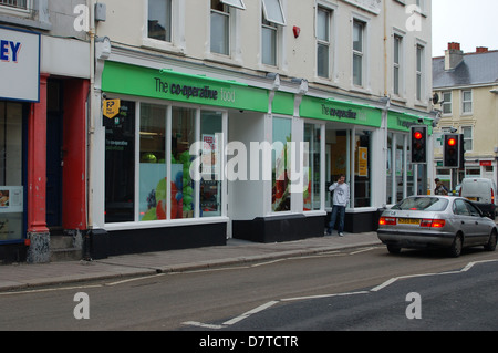 Co-op-Shop Stoke Dorf Plymouth Nummer 3336 Stockfoto