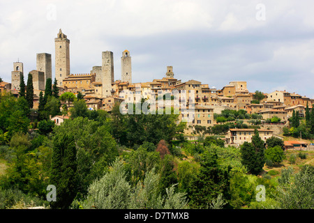 Stadt San Gimignano, Siena Provinz, Toskana, Italien Stockfoto