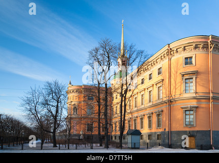 Mikhailovsky Castle in St. Petersburg, Russland Stockfoto