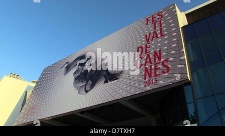 Cannes, Frankreich, 14. Mai 2013. Gesamtansicht des 66. jährlichen Cannes Film Festival im Palais des Festivals. Bildnachweis: WFPA/Alamy Stockfoto