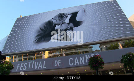 Cannes, Frankreich, 14. Mai 2013. Gesamtansicht des 66. jährlichen Cannes Film Festival im Palais des Festivals. Bildnachweis: WFPA/Alamy Stockfoto