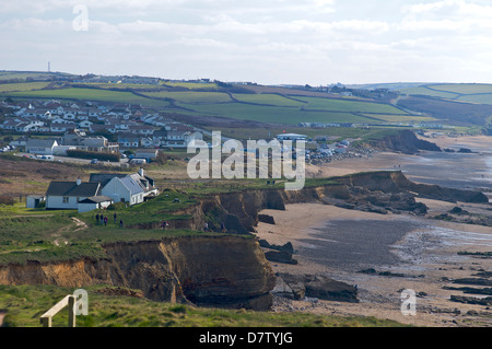 Widemouth Bay, North Cornwall, England, Vereinigtes Königreich Stockfoto