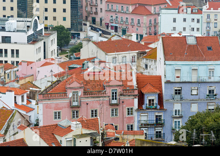 Miradouro da Graca im Stadtteil Graca, Lissabon, Portugal Stockfoto