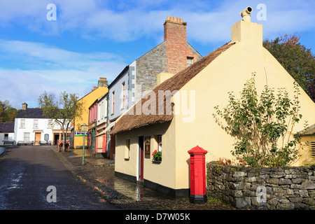 Bunratty Castle und Folk Park, County Clare, Munster, Irland Stockfoto