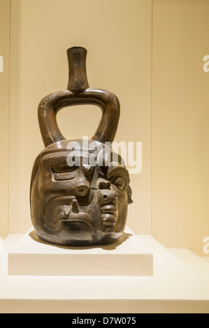 Präkolumbianischer Artefakte und Kunst in der Larco Museum, Lima, Peru, Südamerika Stockfoto