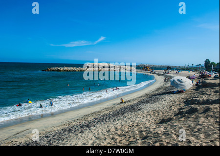 Strand in Puerto Los Cabos Teil von San Jose del Cabo, Baja California, Mexiko Stockfoto