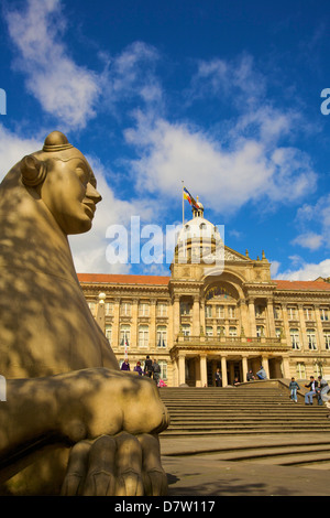 Rathaus, Victoria Square, Birmingham, West Midlands, England, Vereinigtes Königreich Stockfoto