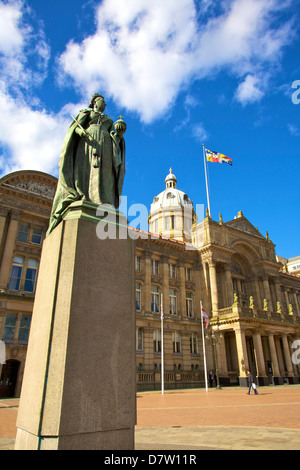 Rathaus, Victoria Square, Birmingham, West Midlands, England, Vereinigtes Königreich Stockfoto