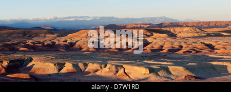 Landschaft in der Nähe von Ait Ben Haddou, Marokko, Nordafrika Stockfoto