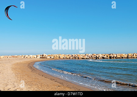 -KiteSurf-Spanien (Gold Coast). Stockfoto