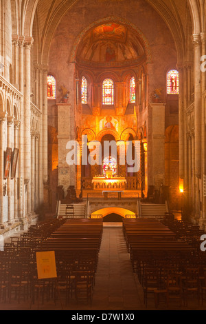 Eglise Sainte Radegonde, Poitiers, Vienne, Poitou-Charentes, Frankreich Stockfoto