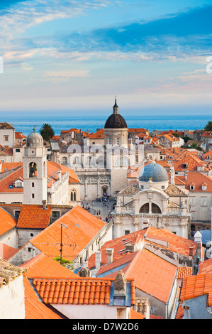 Dubrovnik-Kathedrale (Kathedrale der Himmelfahrt der Jungfrau Maria), UNESCO-Weltkulturerbe, Dubrovnik, Kroatien Stockfoto