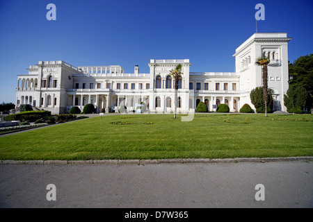 LIVADIA-Palast YALTA Krim UKRAINE 7. Mai 2013 Stockfoto