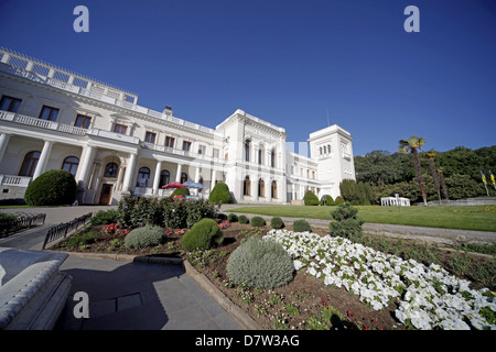 LIVADIA-Palast YALTA Krim UKRAINE 7. Mai 2013 Stockfoto