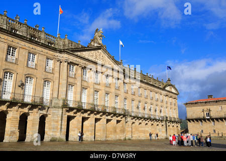 Der Regionalregierung in Santiago De Compostela, Galicien, Spanien Stockfoto