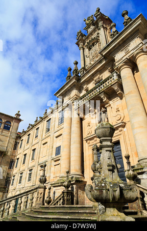 Mosteiro de San Martino Pinario in Old Town, Santiago De Compostela, Galicien, Spanien Stockfoto