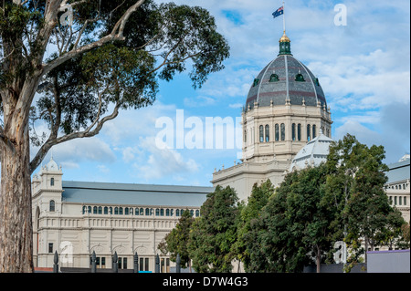 Melbournes majestätische Royal Exhibition Building. Stockfoto