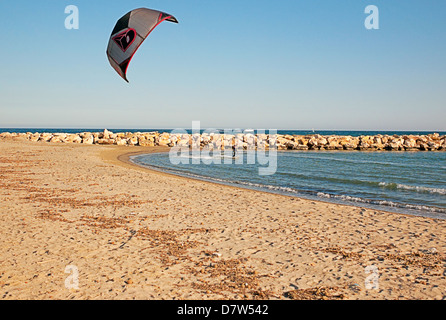 -KiteSurf-Spanien (Gold Coast). Stockfoto